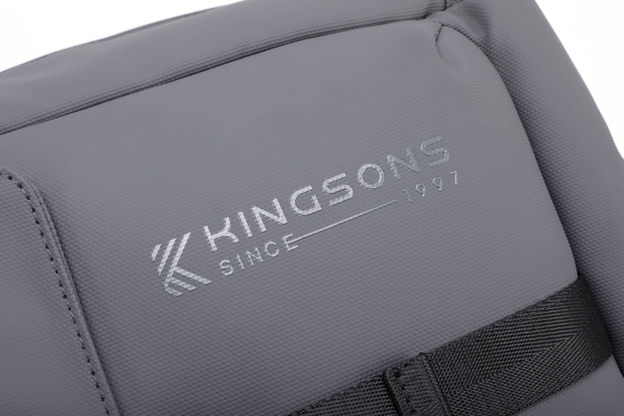 Раница за лаптоп Kingsons Nomad X, 15.6'', водоустойчив полиестер/PVC покритие, 20 L, тъмносива - Image 8