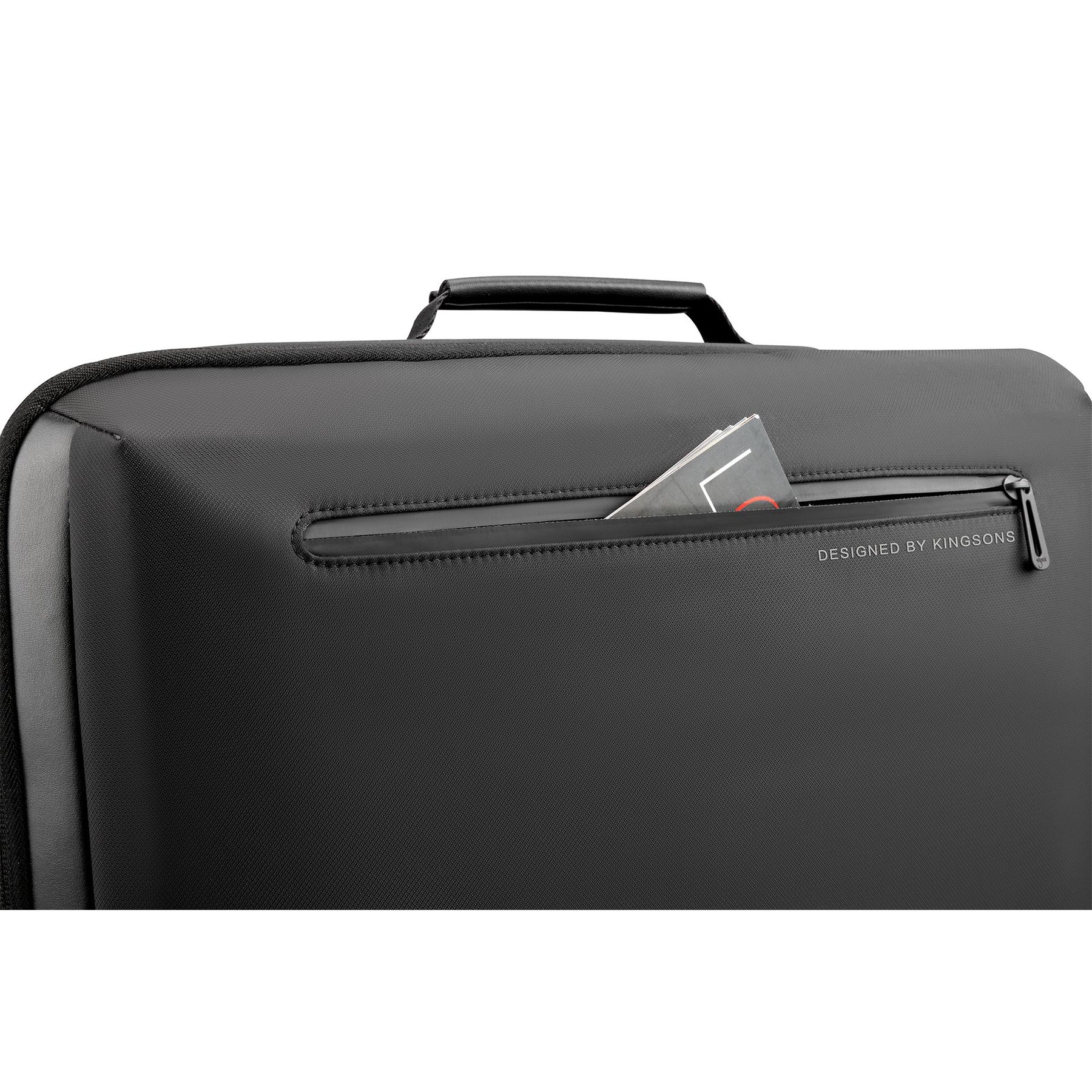 Раница за лаптоп Kingsons Silhouette, 15.6'', 23 L, черна - Image 7