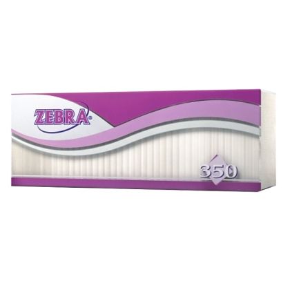 Салфетки Zebra 100% целулоза