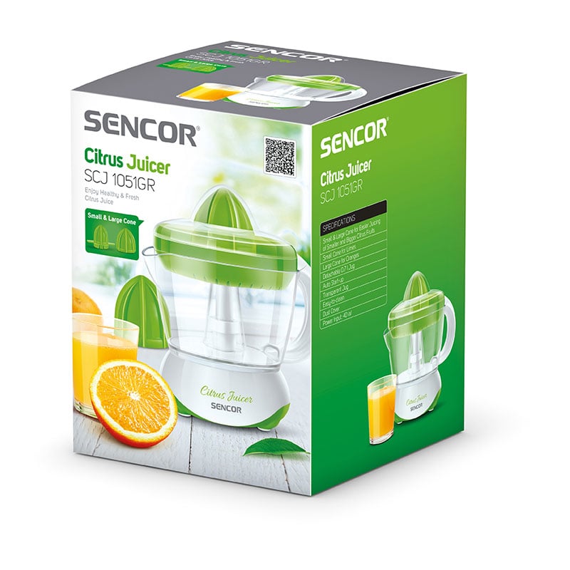 Сокоизстисквачка Sencor SCJ 1051GR, с кана, 40 W - Image 12