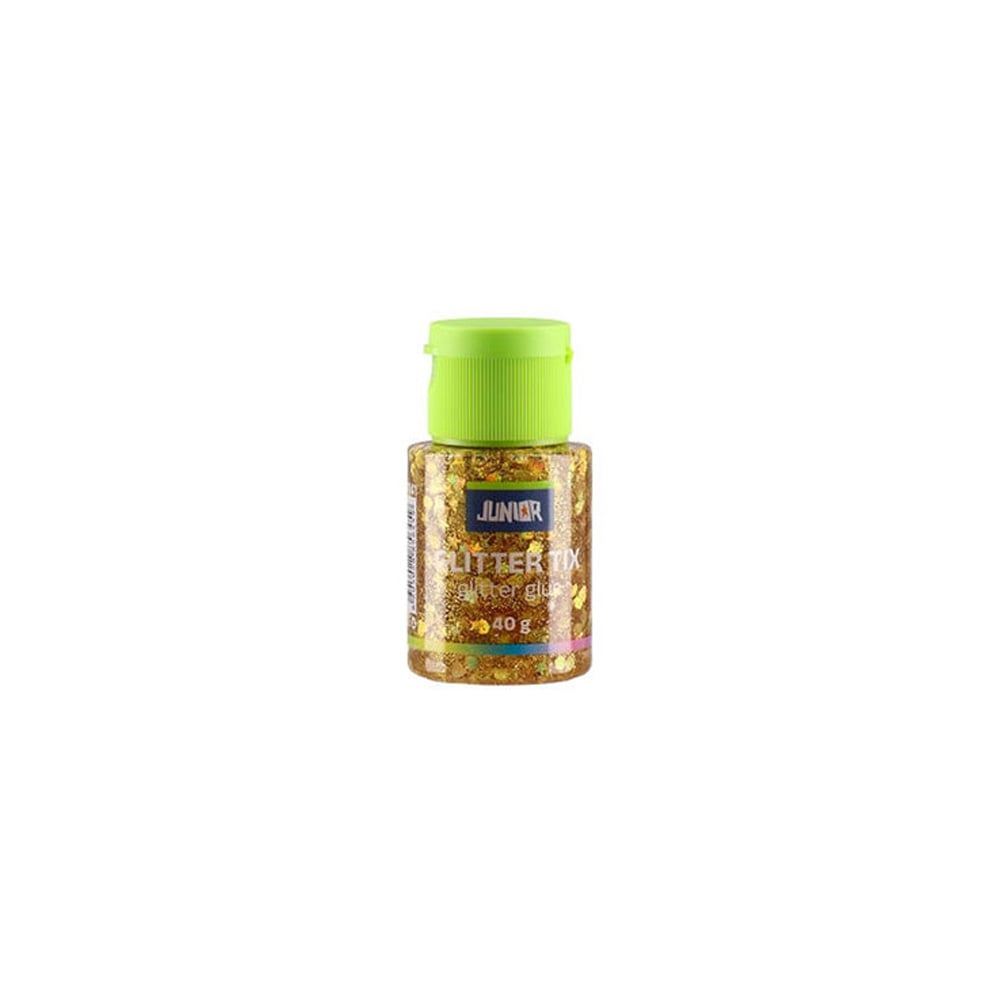 Течно лепило Junior Glitter Tix, с брокат, 40 g, асорти - Image 11