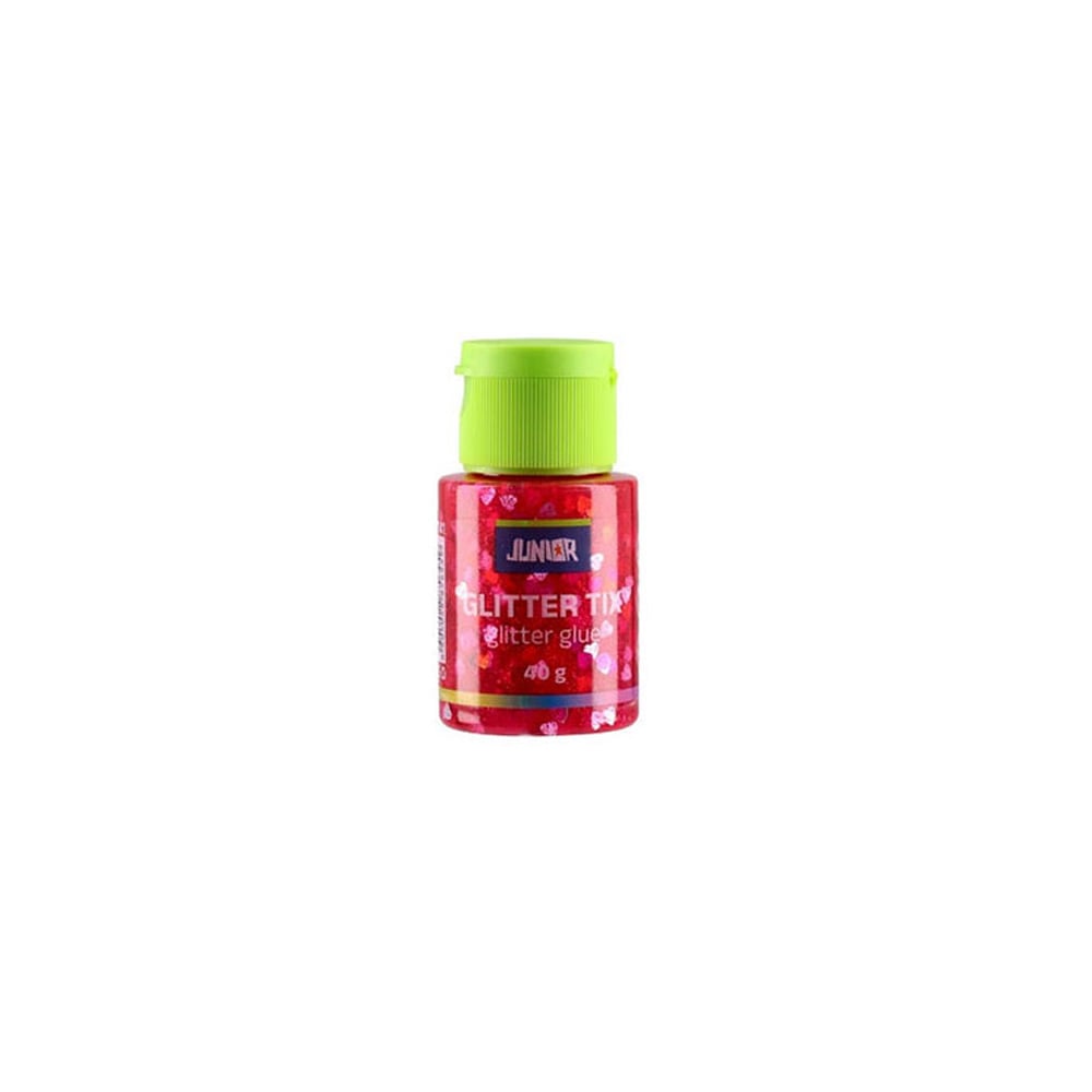 Течно лепило Junior Glitter Tix, с брокат, 40 g, асорти - Image 7