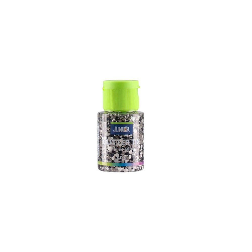 Течно лепило Junior Glitter Tix, с брокат, 40 g, асорти - Image 10