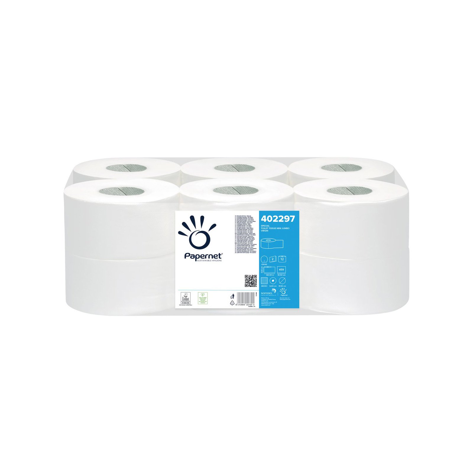 Тоалетна хартия Papernet Mini Jumbo Тоалетна хартия Papernet Mini Jumbo