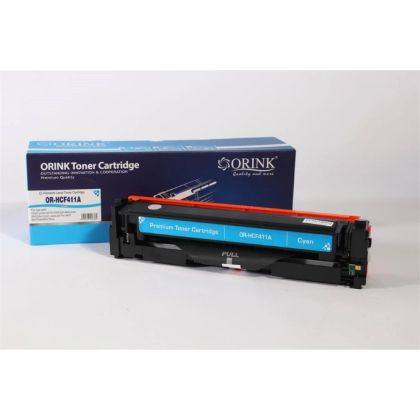 Тонер касета Cyan HP no. 411A CF411A PREMIUM Съвместим консуматив