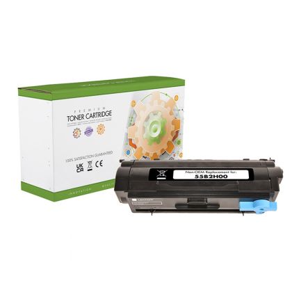 Тонер касета Static Control Black Lexmark 55B2H00 SUPER PREMIUM Съвместим консуматив