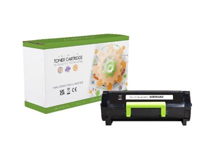 Тонер касета Static Control Black Lexmark 60F0HA0 SUPER PREMIUM Съвместим консуматив