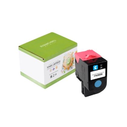 Тонер касета Static Control Cyan Lexmark 71B20C0 SUPER PREMIUM Съвместим консуматив