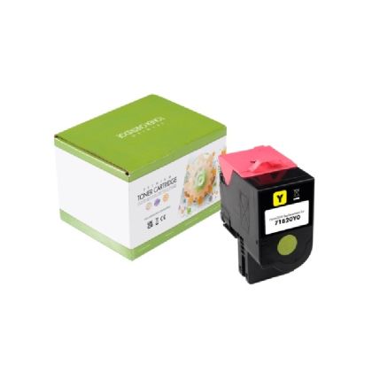 Тонер касета Static Control Yellow Lexmark 71B20Y0 SUPER PREMIUM Съвместим консуматив