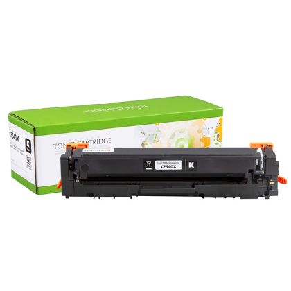 Тонер касета универсална Static Control Black HP no. 203X CF540X CRG-054HB SUPER PREMIUM Съвместим консуматив