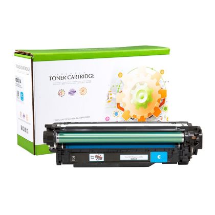 Тонер касета универсална Static Control Cyan HP no. 507A CE401A CRG-732C SUPER PREMIUM Съвместим консуматив