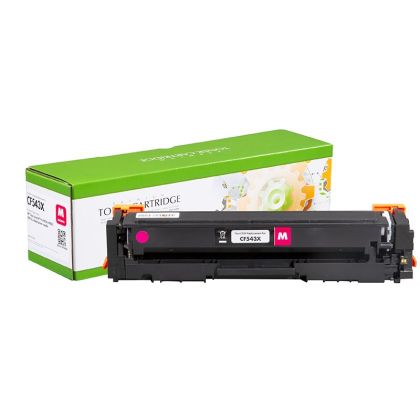 Тонер касета универсална Static Control Magenta HP no. 203X CF543X CRG-054HM SUPER PREMIUM Съвместим консуматив