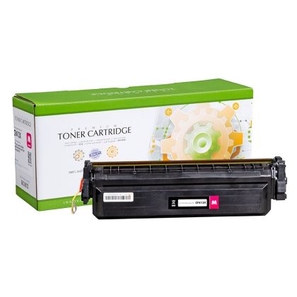 Тонер касета универсална Static Control Magenta HP no. 410X CF413X CRG-046HM SUPER PREMIUM Съвместим консуматив