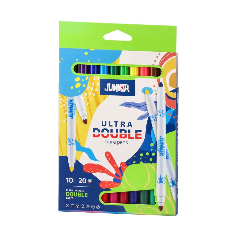 Флумастери Junior Ultra Double