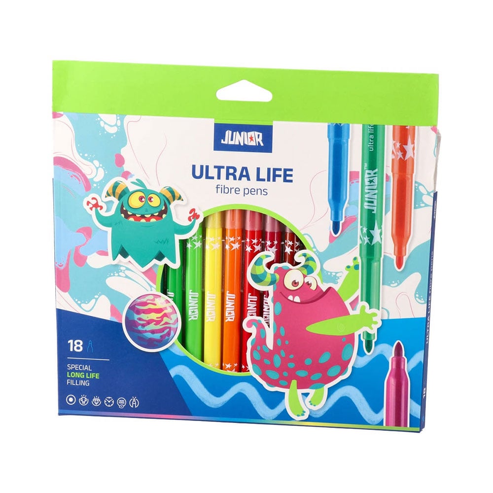 Флумастери Junior Ultra Life