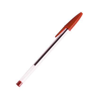 Химикалка с капачка Bluering 0.7 mm Червена