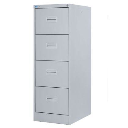 Шкаф за висящи папки Silverline SLV4M Единичен с 4 чекмеджета Шкаф за висящи папки Silverline SLV4M Единичен с 4 чекмеджета