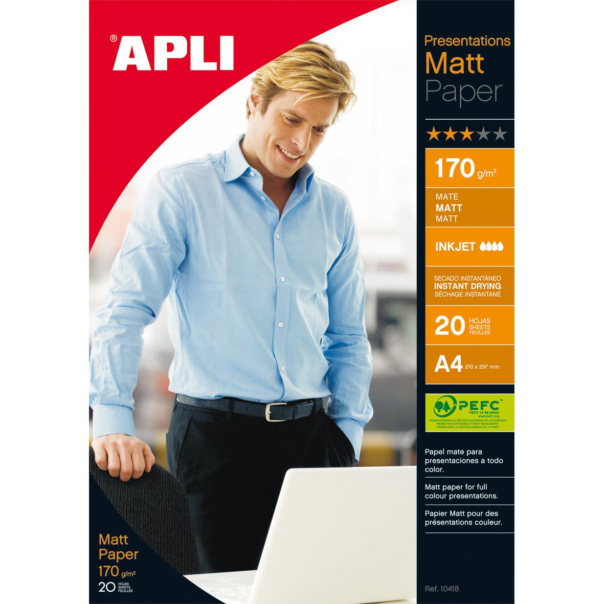 Фото хартия Apli matt A4 170 гр