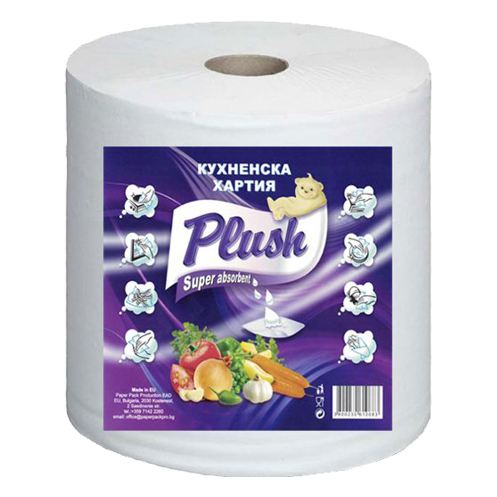 Ролка кухненска Plush 2пл 220гр