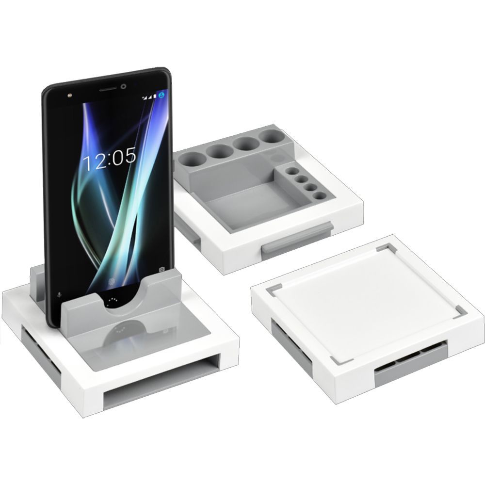 Органайзер за бюро  MONOLITH 2 USB порта