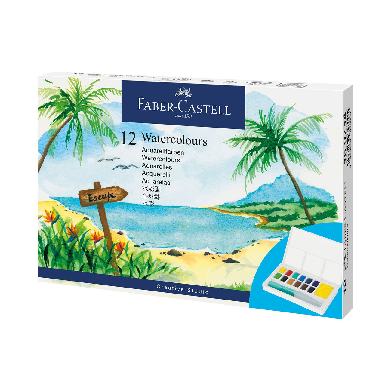 Faber-Castell Акварелни бои Tropical