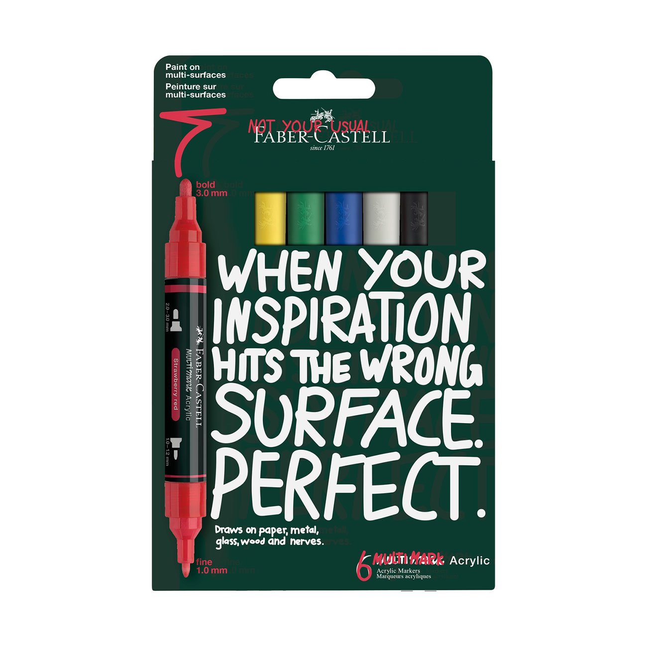 Faber-Castell Акрилен маркер Multimark Basic