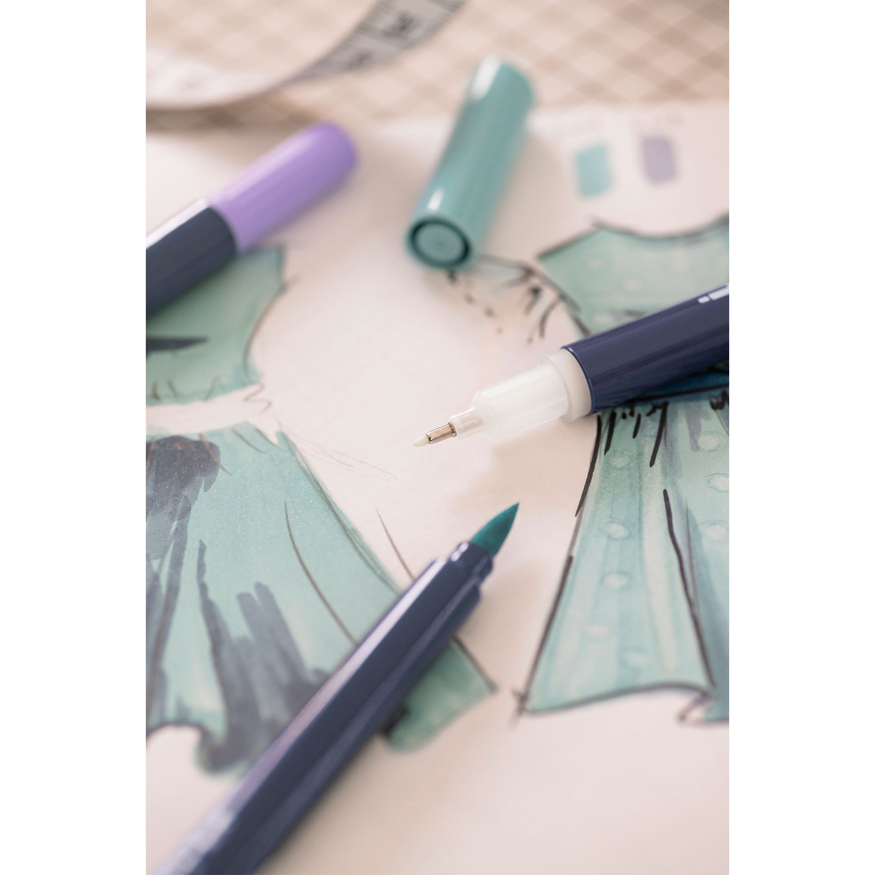 Faber-Castell Маркер Goldfaber Sketch - Fashion, 6 броя - Image 5