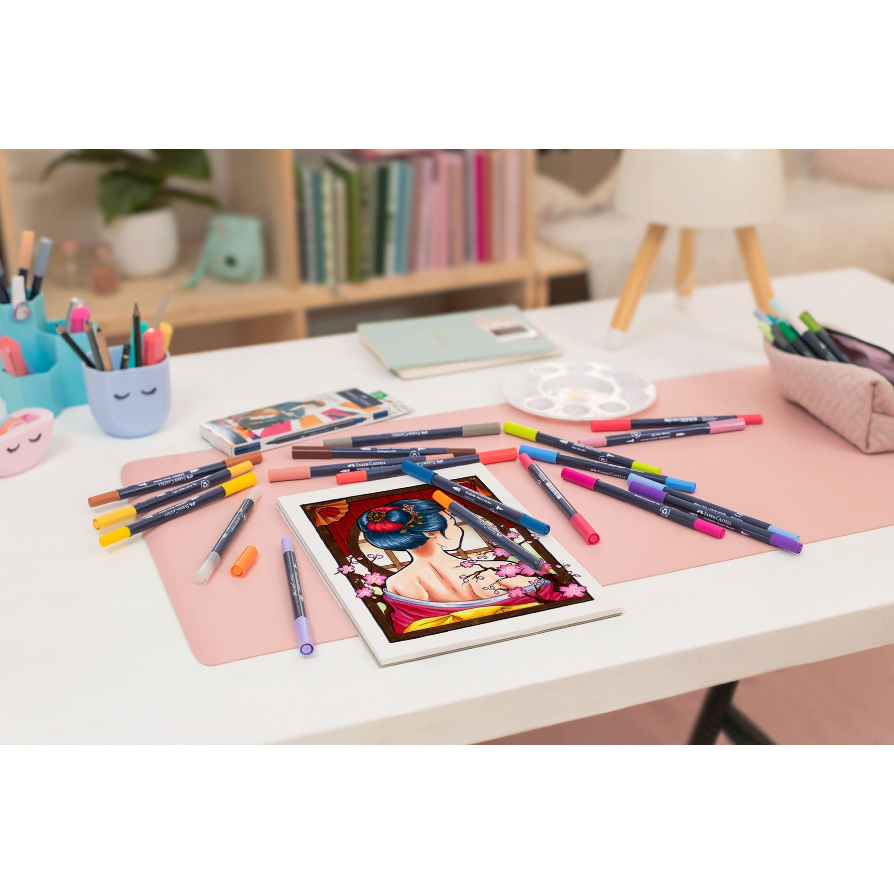 Faber-Castell Маркер Goldfaber Sketch - Manga, 6 броя - Image 6