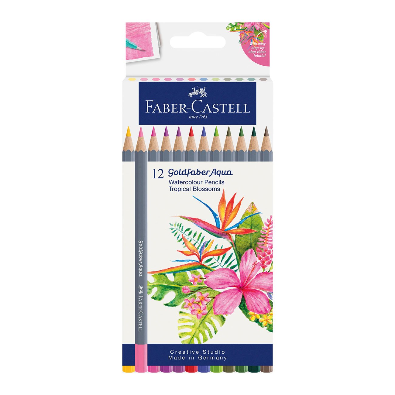 Faber-Castell Моливи Goldfaber Aqua Tropical