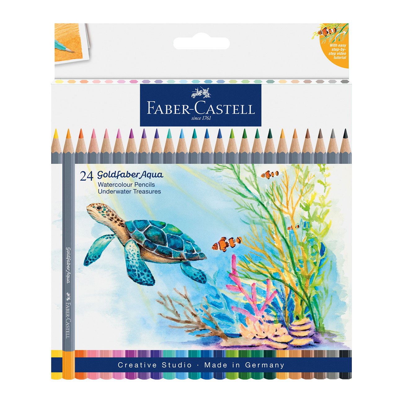 Faber-Castell Моливи Goldfaber Aqua Tropical