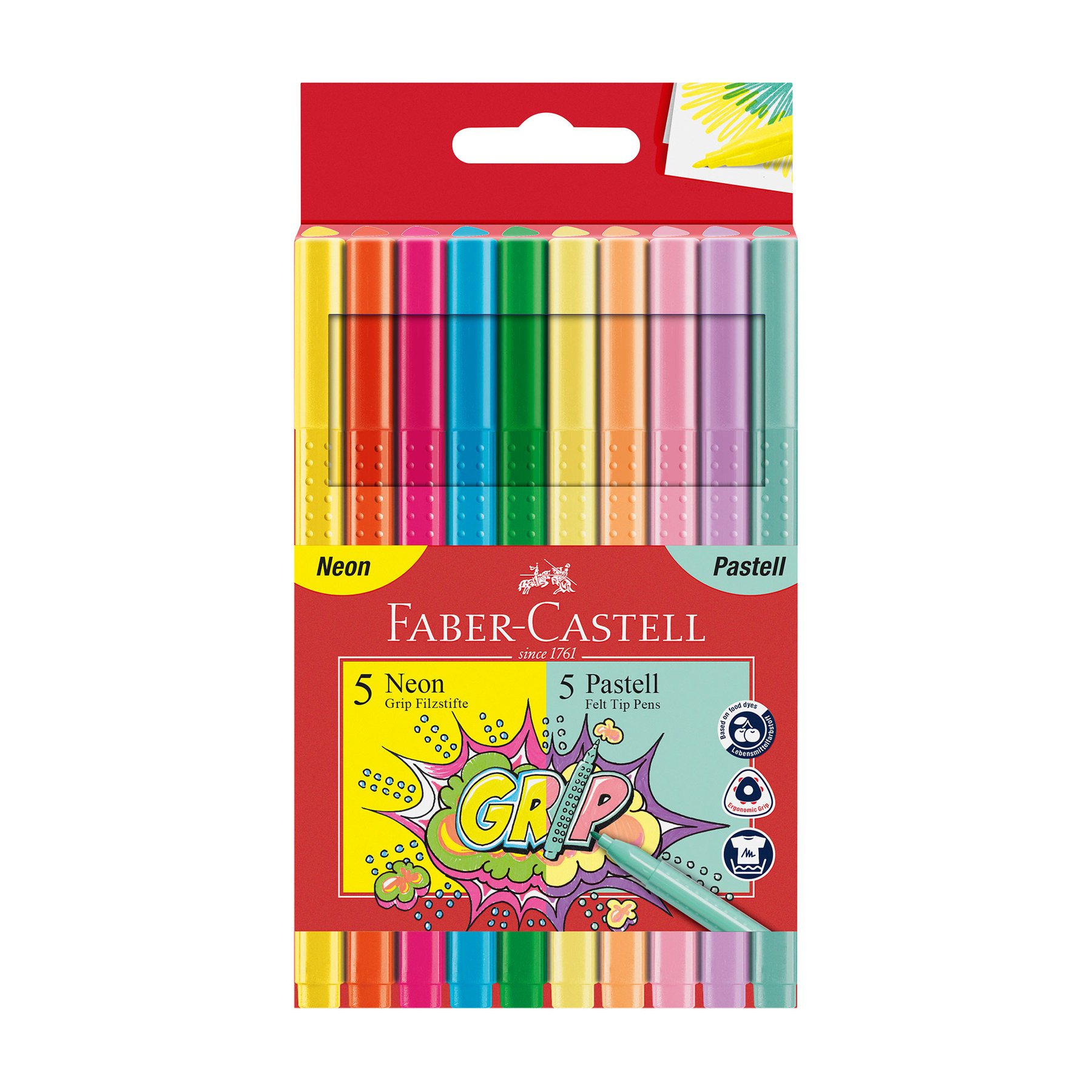 Faber-Castell Флумастери Grip