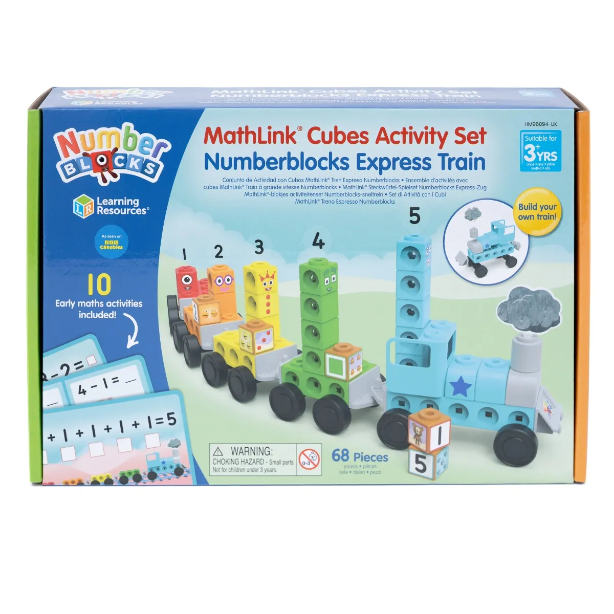 Learning Resources Комплект за броене Numberblocks - Влакче - Image 7