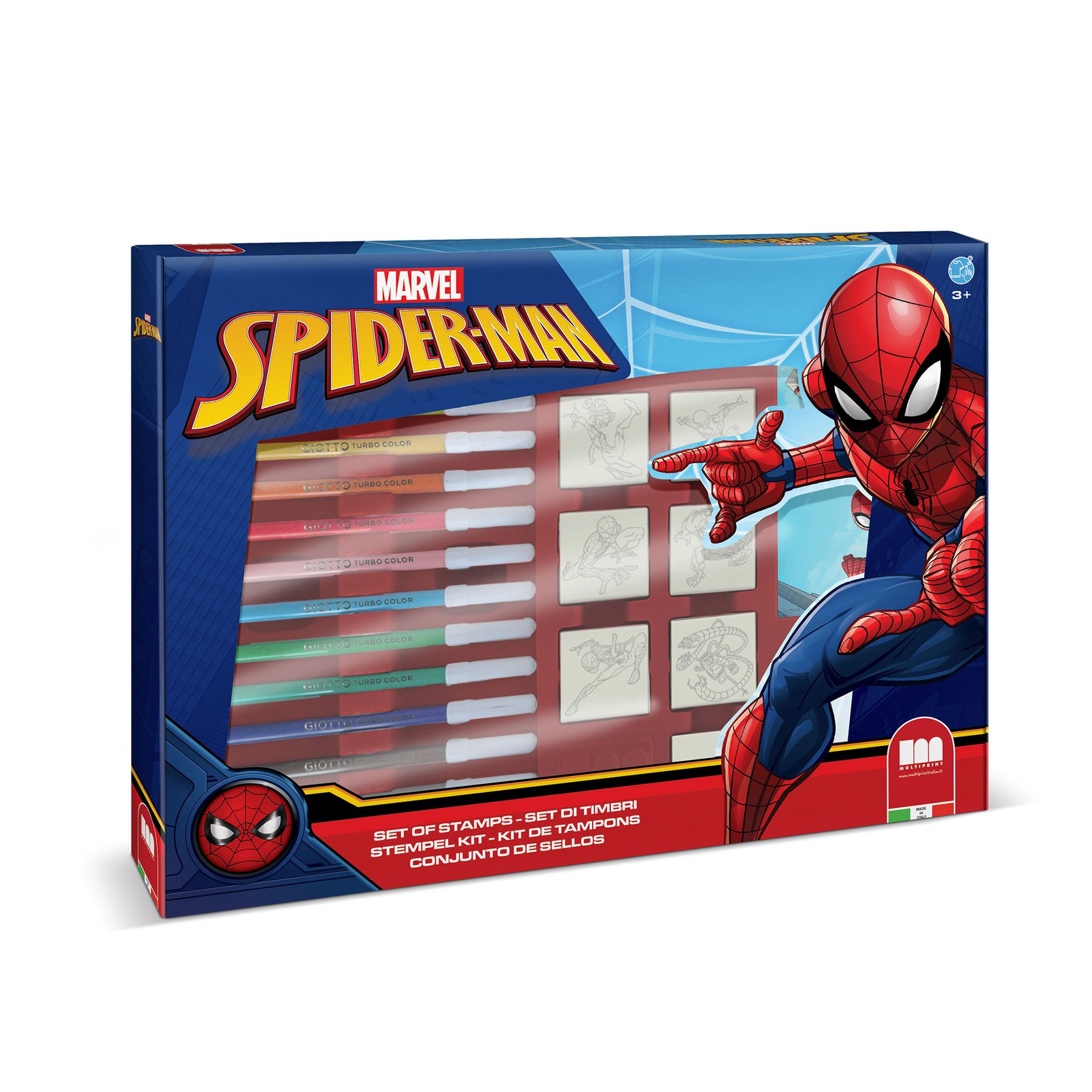 Multiprint Комплект за рисуване Spiderman
