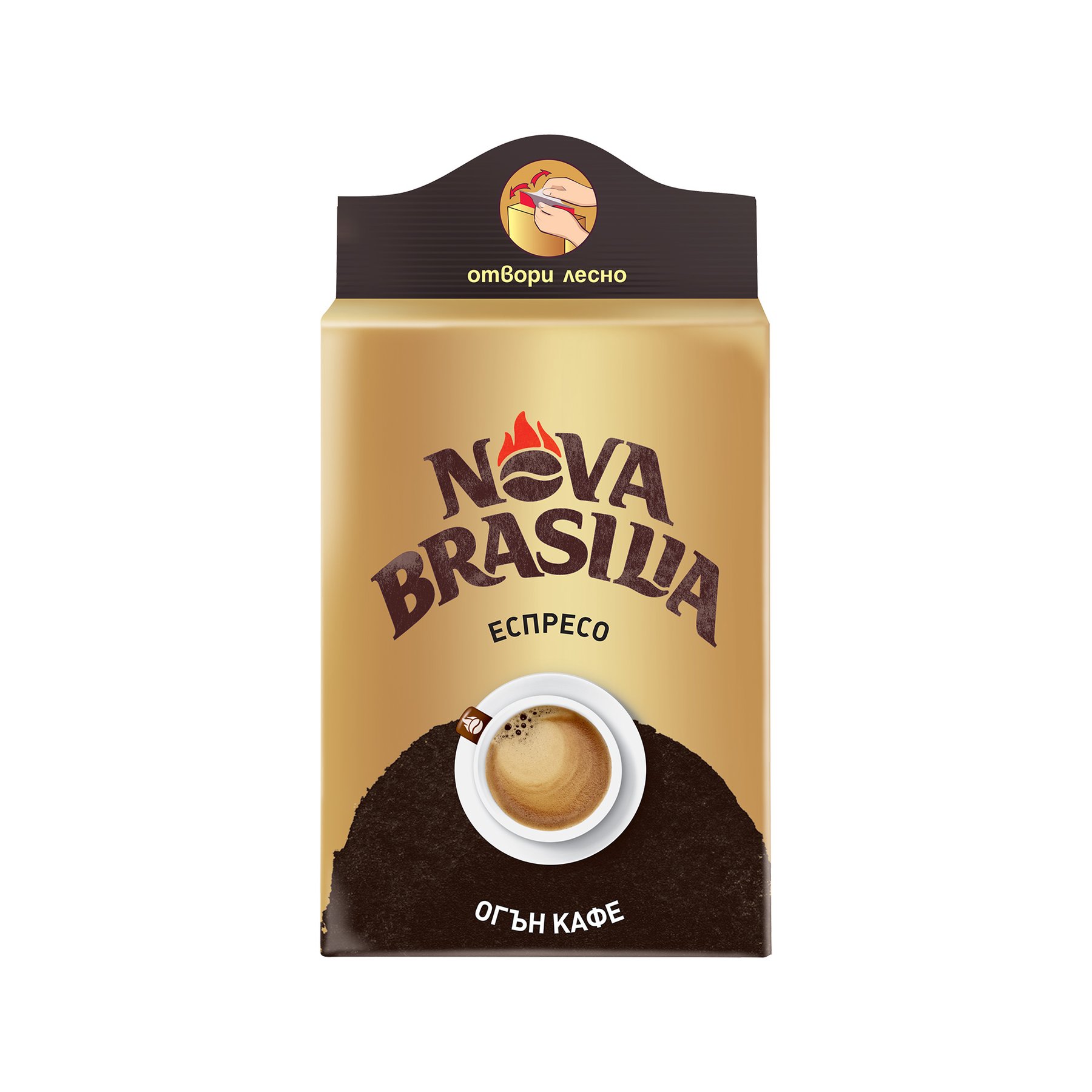 Nova Brasilia Мляно кафе Еспресо