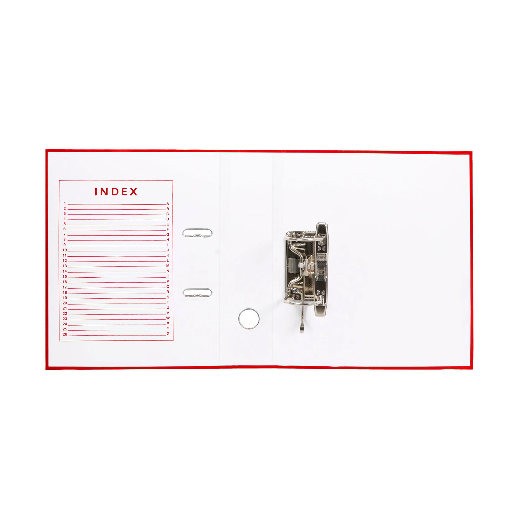 Top Office Класьор, 5 cm, PP, червен - Image 6