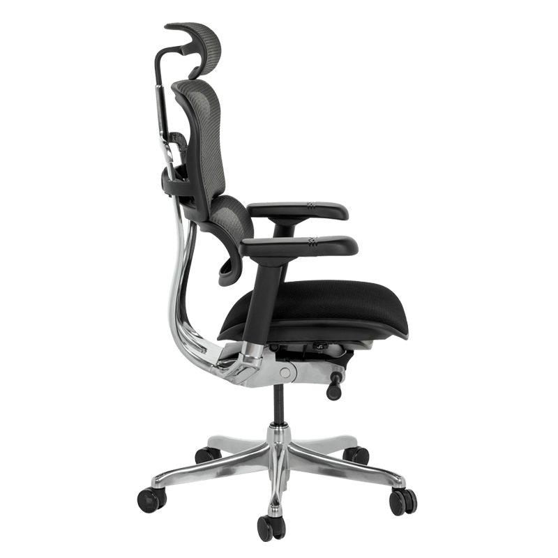 Ергономичен стол ERGOHUMAN ELITE 2 - черна рамка - черен - Image 4