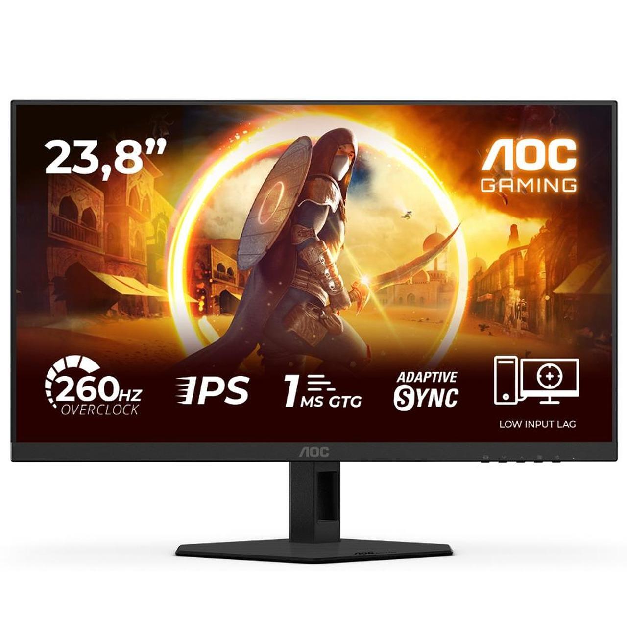 Геймърски монитор AOC 24G4ZRE 23.8" Fast IPS