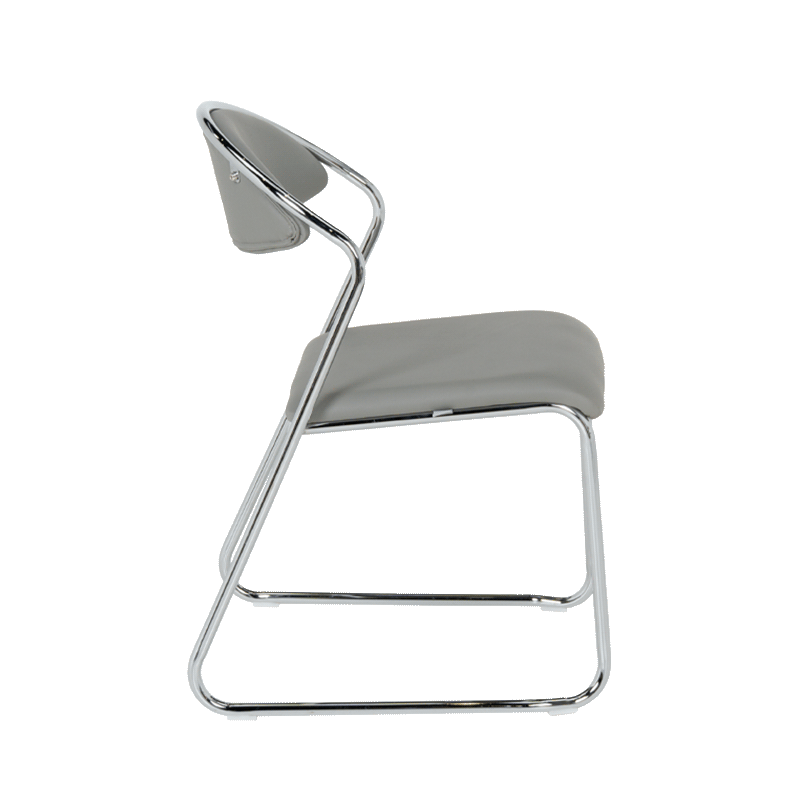 Посетителски стол 1145 - сив - Image 4