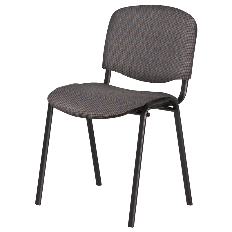 Посетителски стол Carmen 1130 LUX - сив - Image 3