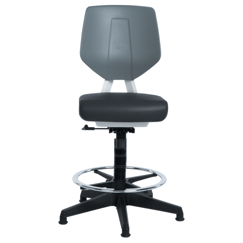 Работен офис стол LAB - черен AS - Image 2