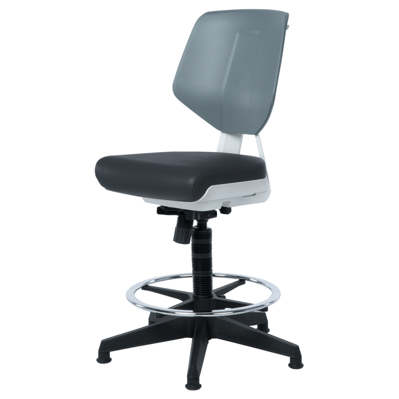 Работен офис стол LAB - черен AS - Image 3