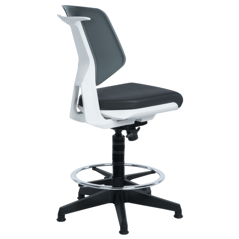 Работен офис стол LAB - черен AS - Image 4