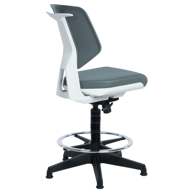 Работен офис стол LAB - сив AS - Image 4