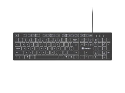 Клавиатура Natec Keyboard Herring Glow US