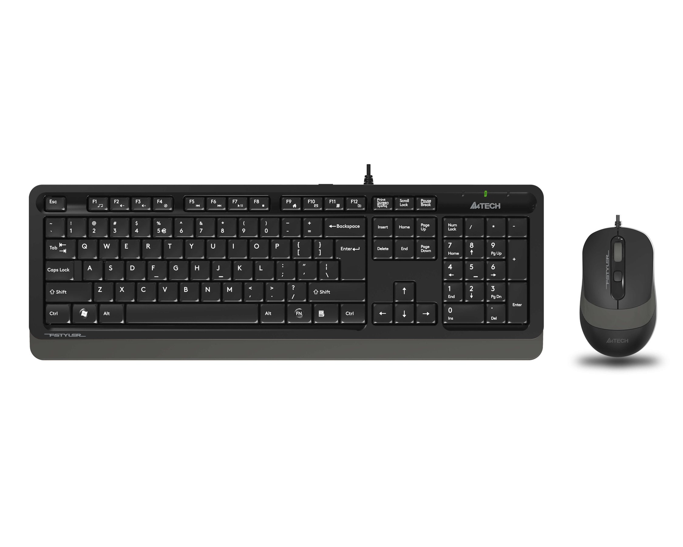 Комплект A4Tech - клавиатура и мишка Fstyler F1010S