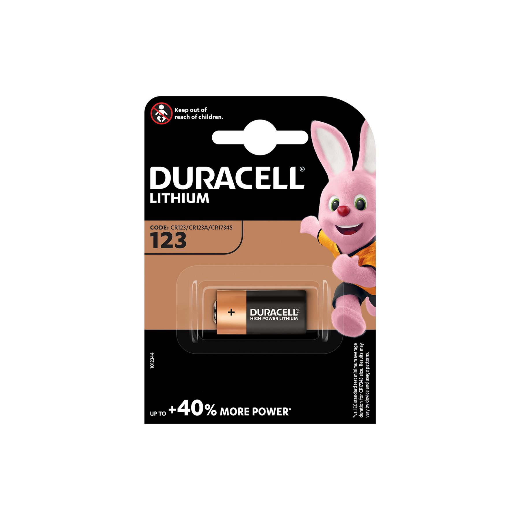 Литиева батерия Duracell Specialty CR123