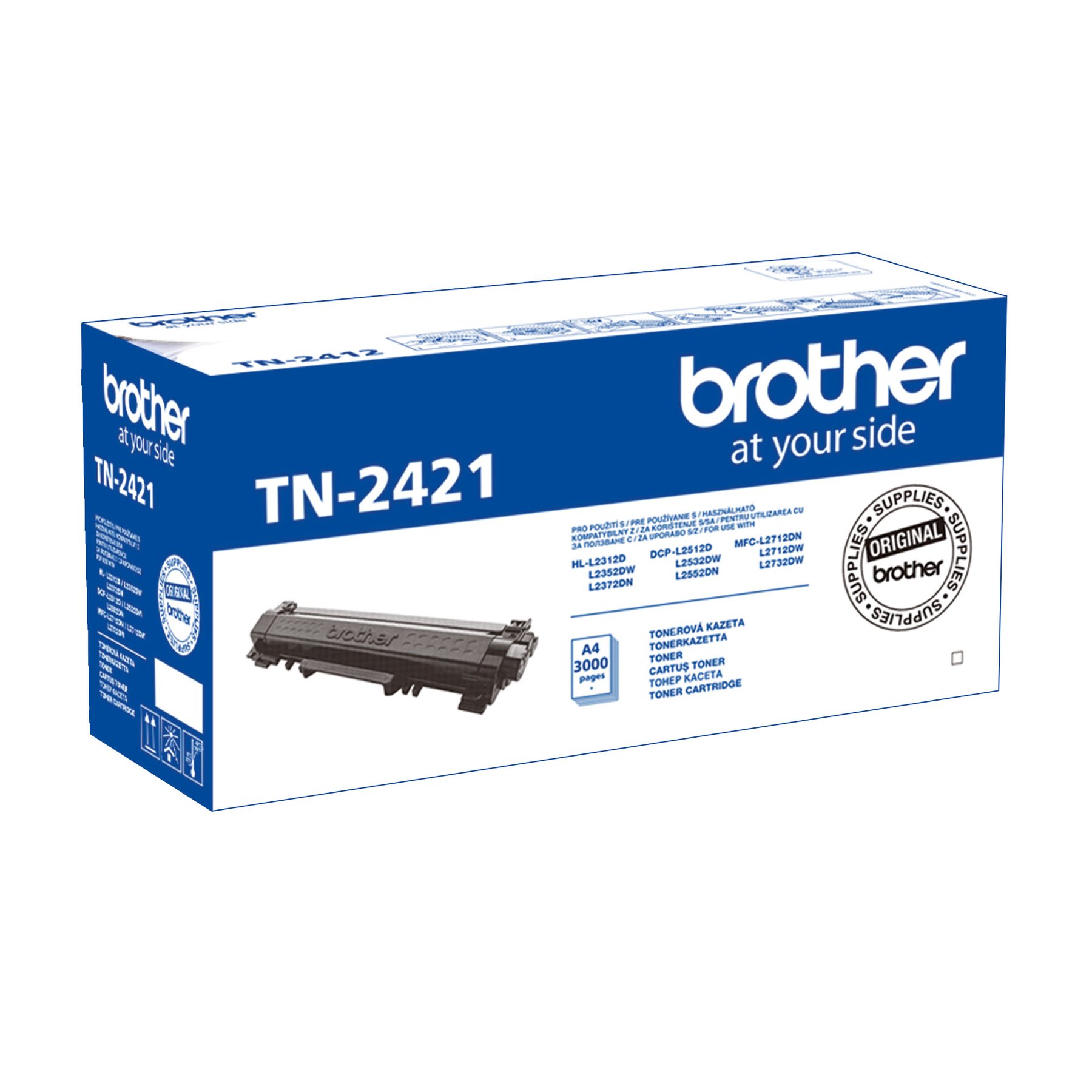 Оригинална тонер касета Brother TN-2421