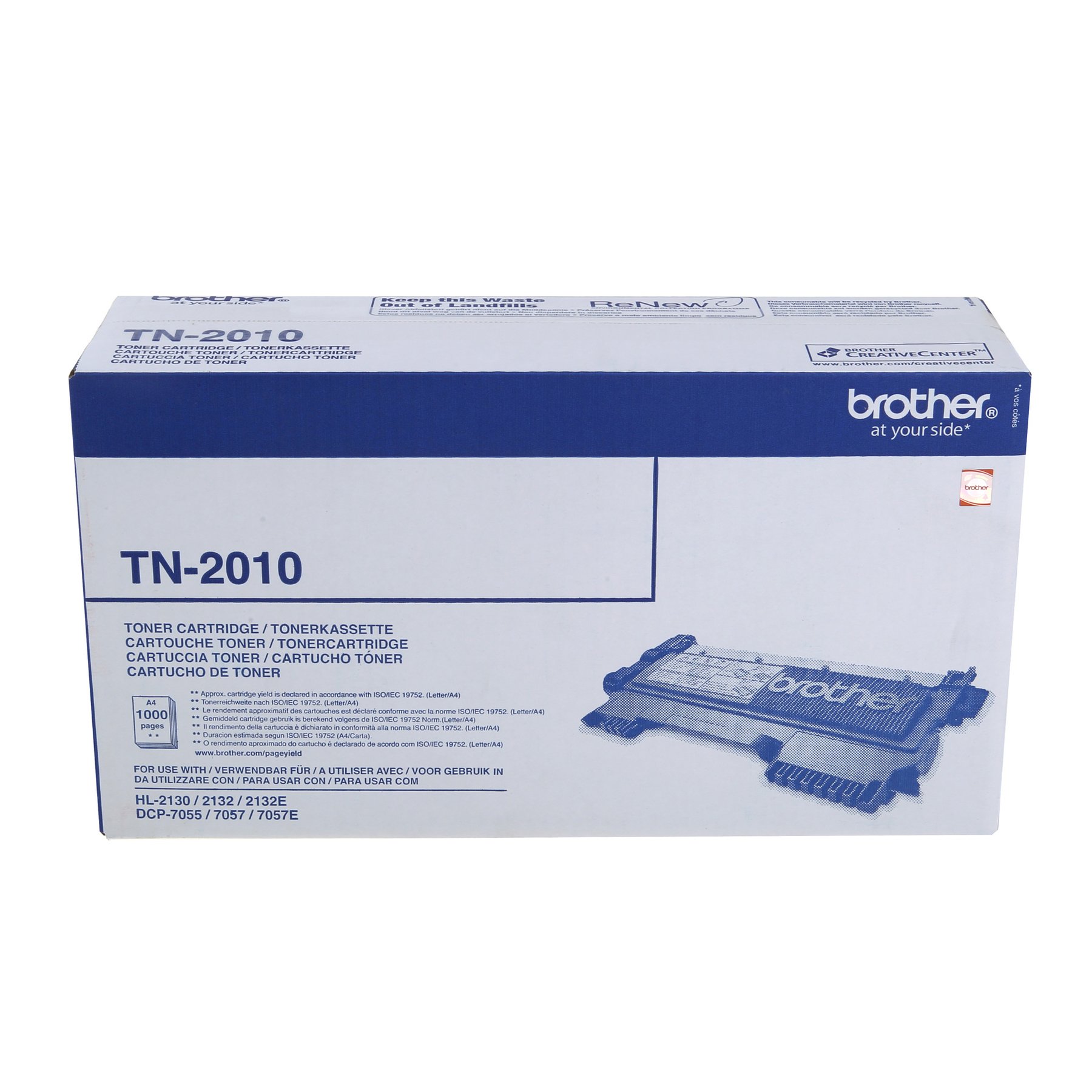 Оригинална тонер касета Brother TN2010