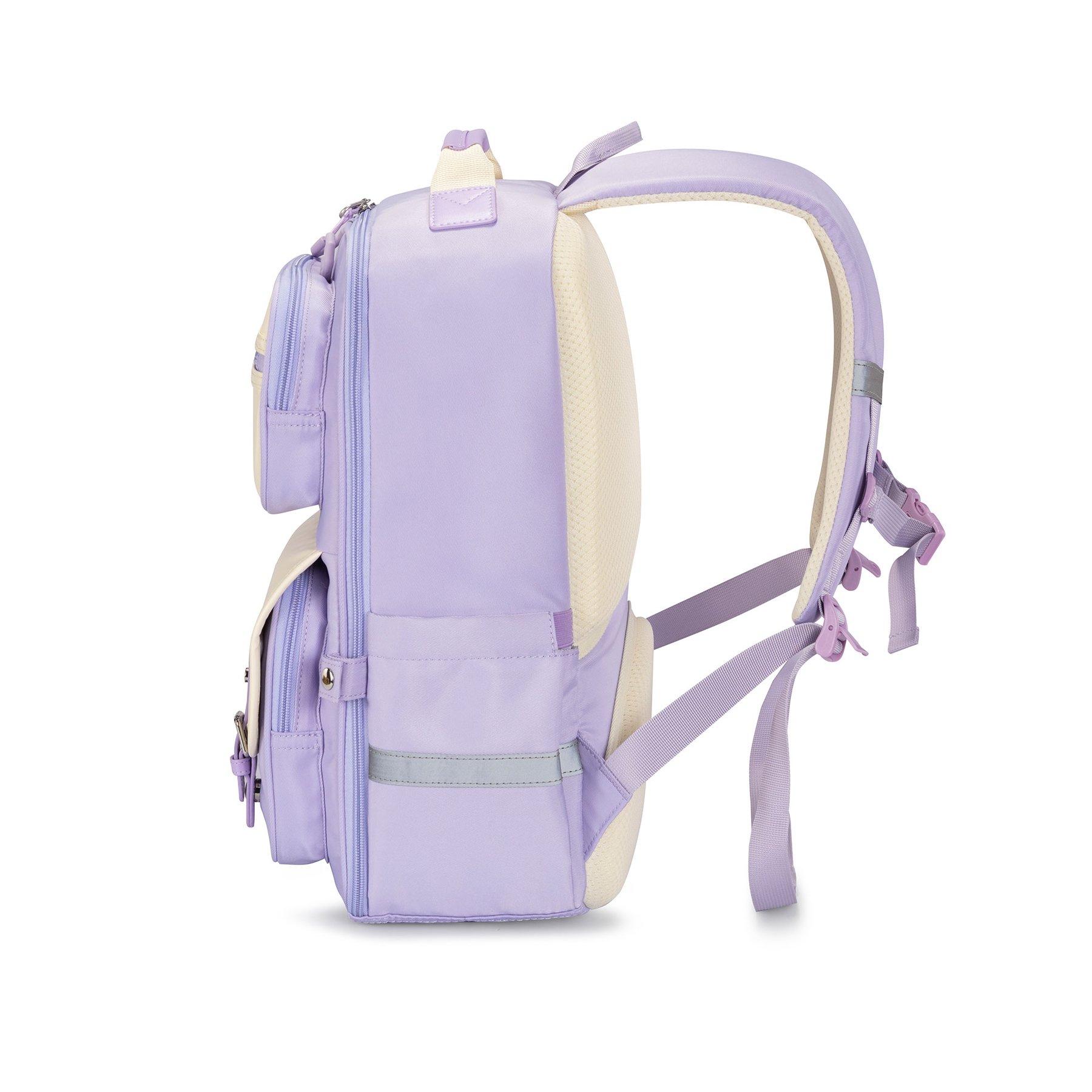 Раница Kingsons Safeback Junior, ученическа, лилава - Image 7