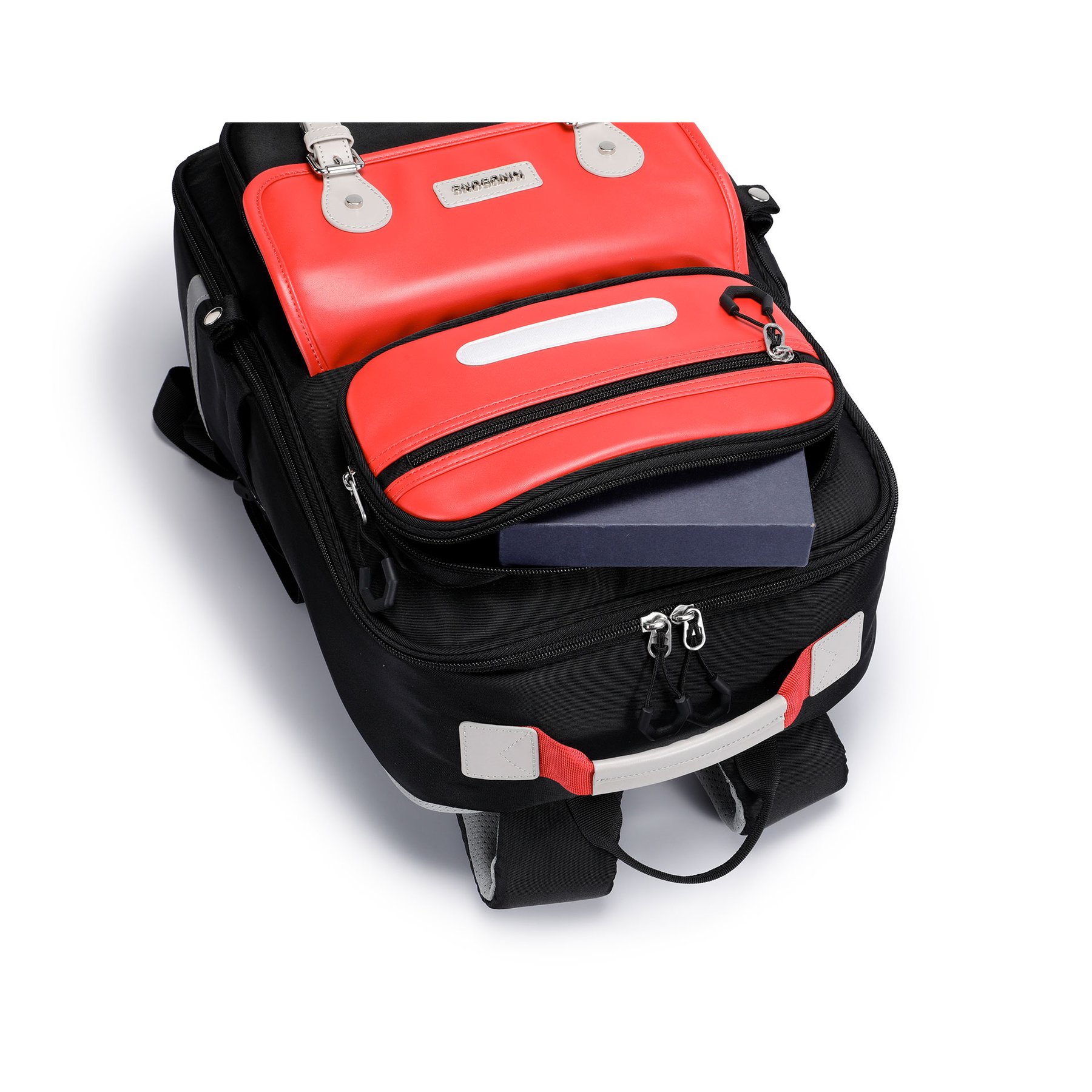 Раница Kingsons Safeback Junior, ученическа, черна - Image 10